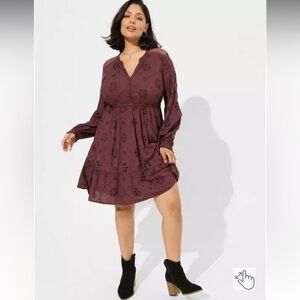 2X - torrid Mini Eyelet Dress